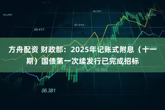 方舟配资 财政部：2025年记账式附息（十一期）国债第一次续发行已完成招标