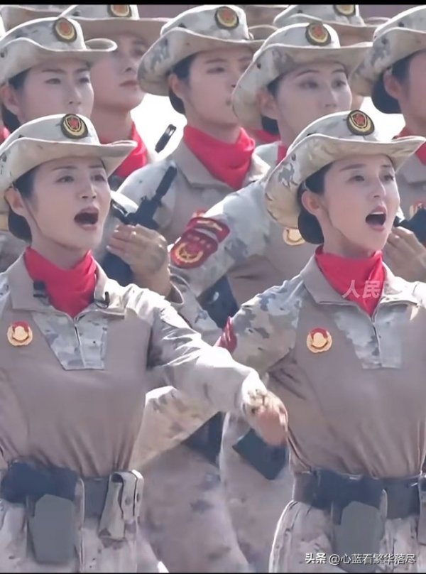万利配资 太飒了！女民兵方队让人眼前一亮 巾帼不让须眉